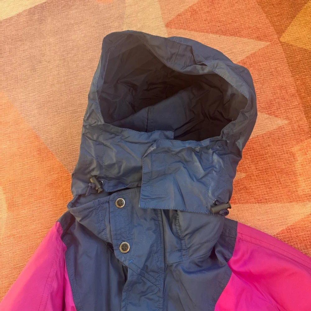 Vtg SPYDER Thinsulate Entrant Mens 80s Retro Winter Jacket L with Packable Hood - Picture 16 of 16